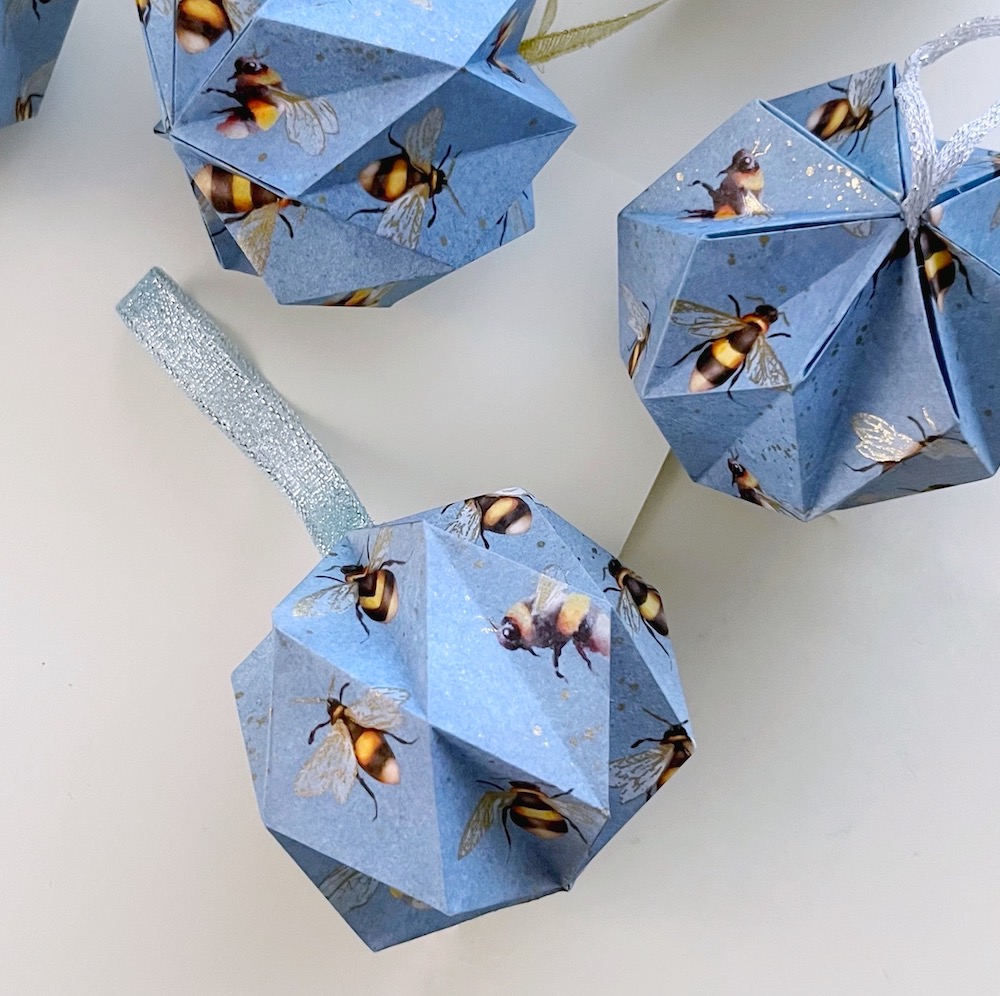 Tutorial Palline Natale Origami